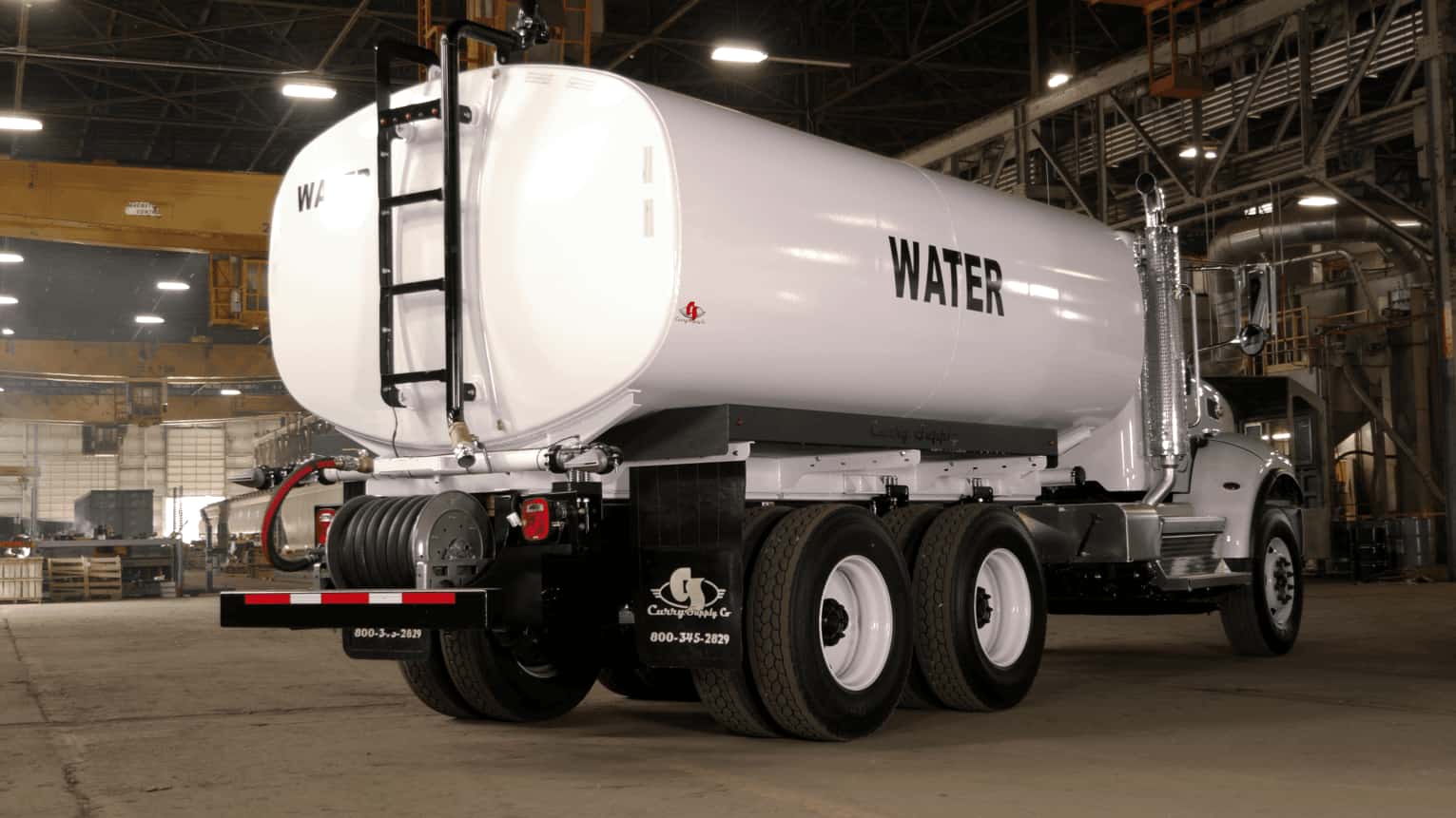 How much do water trucks hold
