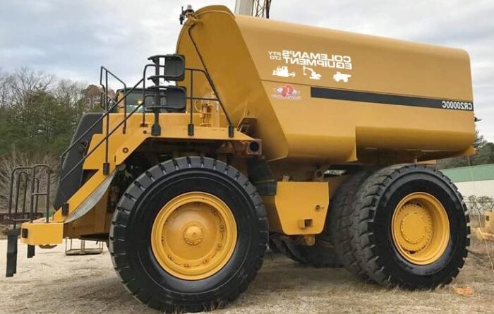 off-road rigid-frame water truck tanks